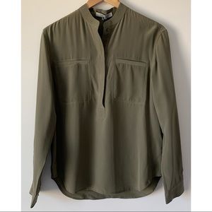 NWT All Saint Silk Blouse